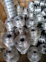 Pulley pully A1 - 3.5 inch as 19 mm puly aluminium puli as 19mm