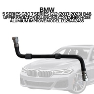 BMW 5 SERIES G30 7 SERIES G12 (2017-2023) B48 UPPER RADIATOR BALANCING CONTAINER HOSE ALUMIUM IMPROV