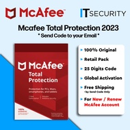 McAfee Total Protection Antivirus Software - 1 Device 1 Year ( Physical Pack / Email Delivery)