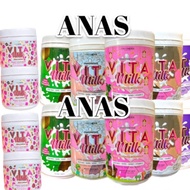 ANAS HQ | VITAMILK COKLAT | ANGGUR | APPLE | STRAWBERRY | VANILLA | JUICE |