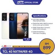 TCL 40 NXTPAPER 4G (8GB+256GB) Smartphone - Original 1 Year Warranty by TCL MY