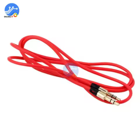 AUX Cable Jack 3.5mm Audio Cable Speaker Wire Line Male to Male Audio Aux Cable for Headphones Car A