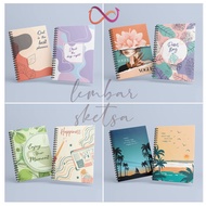 A5/ A6 Journal Diary Book 100 pages Premium Aesthetic Cover