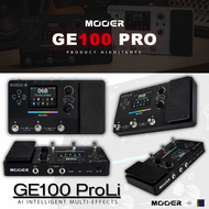 มัลติเอฟเฟคกีตาร์ Mooer GE100 Pro / GE100 Pro Li AI Intelligent Multi-Effects