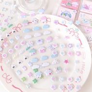 Cute Kawaii Foam Stickers Colorful Self Adhesive Foam Cloud Star Heart Stickers Mini Star Stickers F
