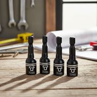 5 Piece Hex Magnetic Socket Wrench Set with 8mm and 42mm Adapter for Flexible Screwdriver Applicatio