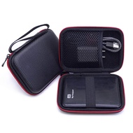 GUANHE 2.5"Hard Drive Cases bag Shockproof Waterproof HDD Bag For Seagate Slim Hard Disk Backup Plus Slim 500G  1TB WD Passport