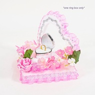 Customize Bekas Cincin / Bekas Hantaran Cincin / Bekas Cincin Decoration Dua Cincin Wedding Engageme