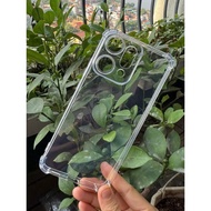 Clear silicone case For oppo Reno 14,Reno 14 pro,14F 4-corner shockproof cover