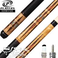 PLAYERS E2330 POOL CUE - MAPLE BILLIARD STICK STIK BILIAR PLAYER PLAY - Sports Emporium