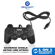 Joystick Stik pc / gamepad usb single hitam kualitas super Gamepad Pc Gamepad Laptop Joystick PC