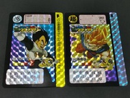 F0488 - 2017年 龍珠 本彈 30周年 JR 一套兩張 Bandia Made in Japan 閃卡/閃咭