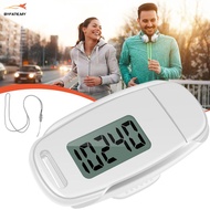 3D Pedometer Accurate Step Counter Reusable Step Tracker Portable Walking Step Counter with Backligh