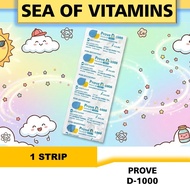1 STRIP PROVE D3 1000 IU 10 tablet - Vitamin D3 1000 IU