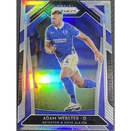 Panini Soccer Card 2020 Prizm Premier League Adam Webster Brighton &amp; Hove Albion #169 Silver Refractor