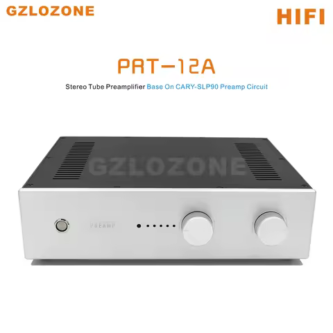 PRT-12A HIFI Tube Remote Preamplifier 12AU7 ( ECC82 ) Stereo Preamplifier Base On CARY-SLP90 Preamp 