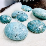 Natural Amazonite Crystal Palm Stone Carving Palmstone Healing Energy Hope Stone Stress Relief Home 