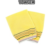 YOWFEM Bath Glove, Portable Coarse Grain Shower Bath Scrub Glove,  Simple Body Scrub Glove Adults