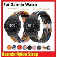 Nylon 22mm 26mm Garmin Fenix 8 Strap 47mm 51MM Garmin Fenix 6, Fenix 6x Pro Fenix E , Fenix 5X,  Fen