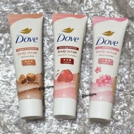 Dove Body Scrub 50G (Sugar & Coconut / Sakura / Pamegranate)