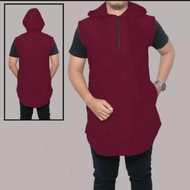 Rompi Sholat Hoodie | Pakaian Rompi Sholat Pria Termurah