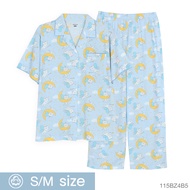 Josilins ชุดนอน ชุดอยู่บ้าน ผู้หญิง เสื้อแขนสั้น ขายาว ผ้ายืด SM 2025