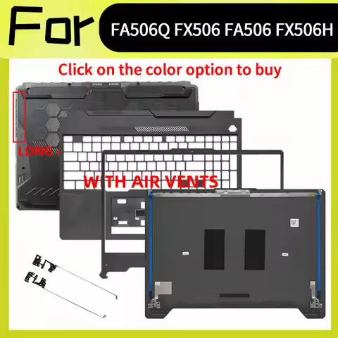 Black Laptop Accessorie For FA506 FX506 FA506U FX506U FX506H FX506HC FX506HM Replacement Housing Cas
