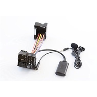 Bluetooth Audio Cable + Microphone For BMW X3 Z4 E83 E85 E86 Mini Cooper R50 R53