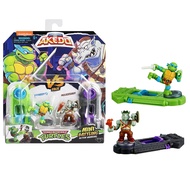 Legends of Akedo Teenage Mutant Ninja Turtles. Mini Battling Warriors Versus Pack Leonardo Vs Rockst