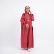 Jas Hujan GAMIS bahan PVC Tebal lentur ringan