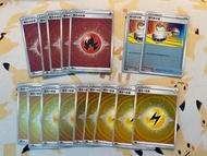 鏡閃雷基本能量 火能量 寶可夢交替（賣）Pokémon ptcg 寶可夢