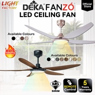 💡LED CEILING FAN💡DEKA F5DC LED PRO / FANZO TURBO LED Champion / ECOLUXE ECO-556LED DC Motor Ceiling 
