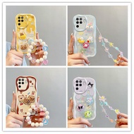 casing oppo a94 Cute cream 3D doll phone case for oppo a94 4g case bts