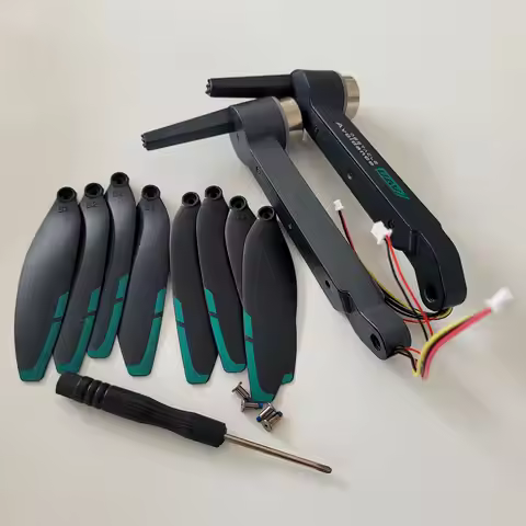 GPS Drone S159 Original Spare Part Kit Front A / Front B Arm with 8PCS Propeller Blade with Screwdri
