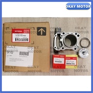 100% original honda RS150 RS 150 CYLINDER block + PISTON + RING COMPLETE SET BLOK