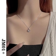 rantai silver rantai nama rantai silver 925 original 999 sterling silver Mobius cincin kalung wanita