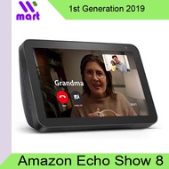 (US Version) Amazon Echo Show 8 (1st Gen, 2019 release) -- HD smart display with Alexa – stay connected with video call