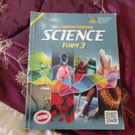 (CHEAP & USED) Science Textbook Form 3