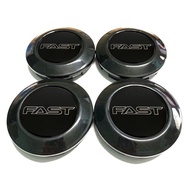 Style car 4pc 76mm/72mm  FAST  Logo Black Silver  Car Modified Wheel Center Cover Rim Hub Cap Center