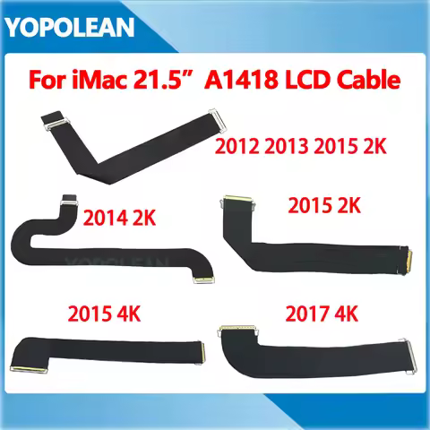 New For iMac 21.5" A1418 LCD Display Screen Cable 2K 4K Resolutions 2012 2013 2014 2015 2016 2017201