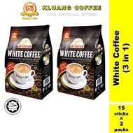 Kluang Mountain 3 In 1 Cap Televisyen White Coffee (15 Sticks x 2 Packs)
