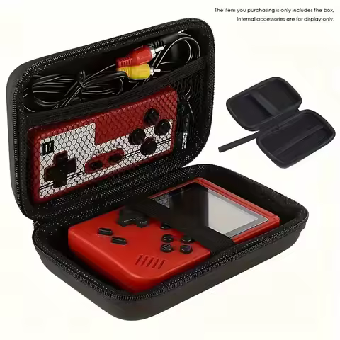 Chimoor Retro Mini Handheld Gaming Console Travel Case - Durable EVA Protective Carrying Box