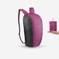 Trekking 10L Compact Foldable Backpack Forclaz Travel - Purple