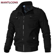 L-5XL Cotton Jacket Men Motor Jaket Lelaki Cargo Jacket Men Clothing Fashion Casual Men Windbreaker 