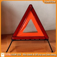 Folding triangle sign, Advertising sign, Triangle sign, convenient folding, with stand, reflective