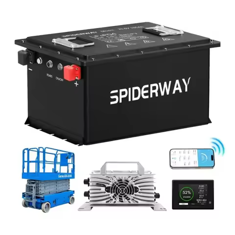 48V 150Ah LiFePO4 Lithium Battery Kits for Genie JLG Skyjack Boom Scissor Lifts GS-2688 GS-3369 GS-3
