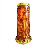 Cylindrical GLASS WINE JAR 9.8 LITER
