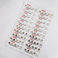 Butang Jam Wansheng 377/626 364/621 Pek Industri SR626SW SR621SW MAXELL