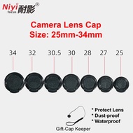 Camera Lens Cap 25mm 27mm 28mm 30mm 30.5mm 32mm 34mm Rear Lens Cap for Olympus Panasonic Canon Sony 