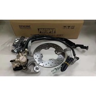 Protaper Rear Caliper Set Arm Y15 masuk LC135